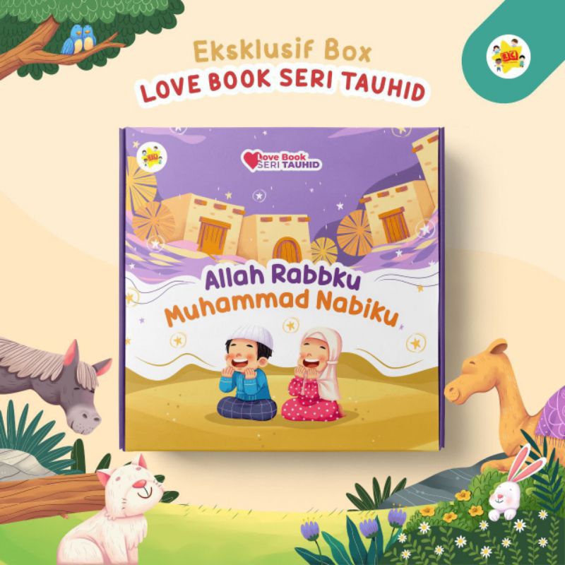 Promo Spesial Boardbook Love Book Seri Tauhid Allah Rabbku Dan Muhammad Nabiku (1)